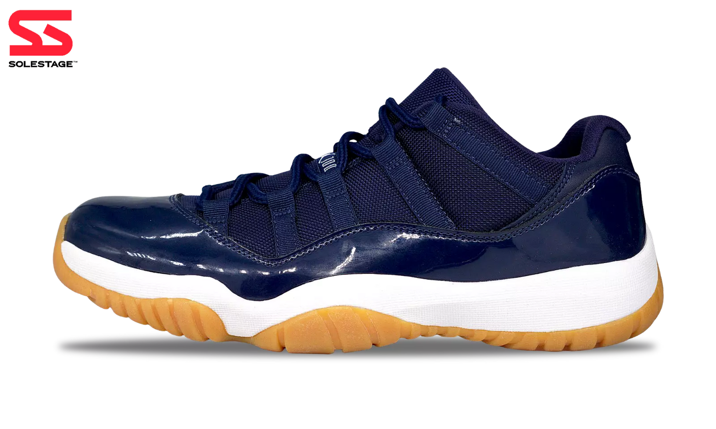 Nike Air Jordan 11 Low Gum Bottom (GS) 528896-405