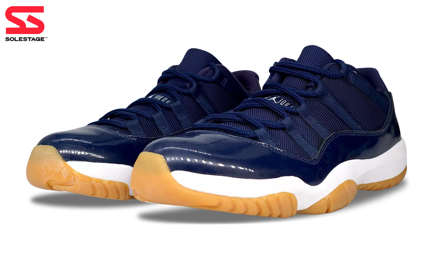 Nike Air Jordan 11 Low Gum Bottom (GS) 528896-405