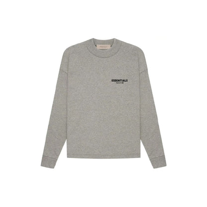 Fear of God Essentials Long-Sleeve Tee 'Dark Oatmeal'