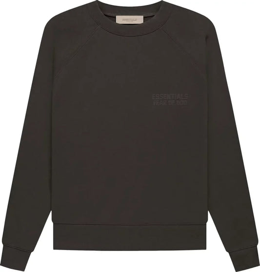 Fear of God Essentials Raglan Crewneck 'Off Black'