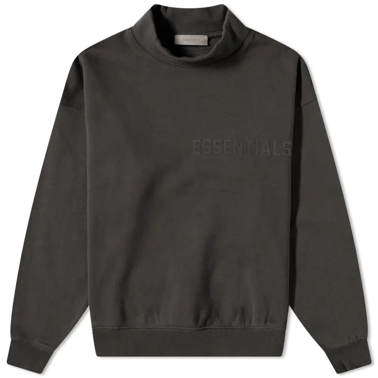 Fear of God Essentials Mockneck 'Off Black'