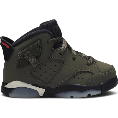 Nike Jordan 6 Retro x Travis Scott TD (CQ3567-200) Toddler Infant Size 7C-10C