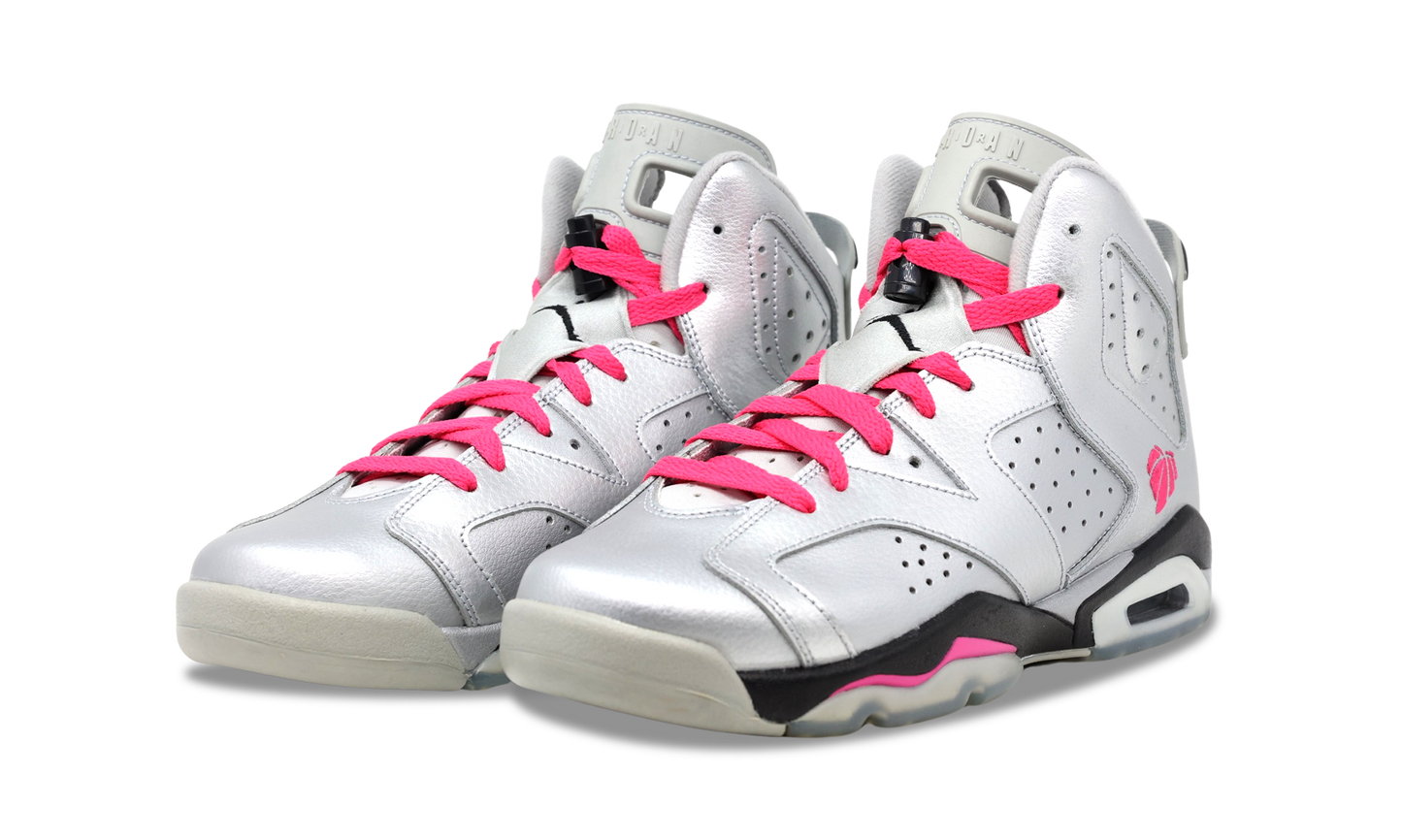 Nike Jordan 6 Retro GG Valentine's Day (GS) (543390-009) Grade School Size 6Y-7Y