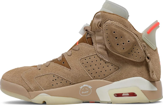 Nike Jordan 6 Retro x Travis Scott British Khaki 2021 (DH0690-200) Men Size 6-13