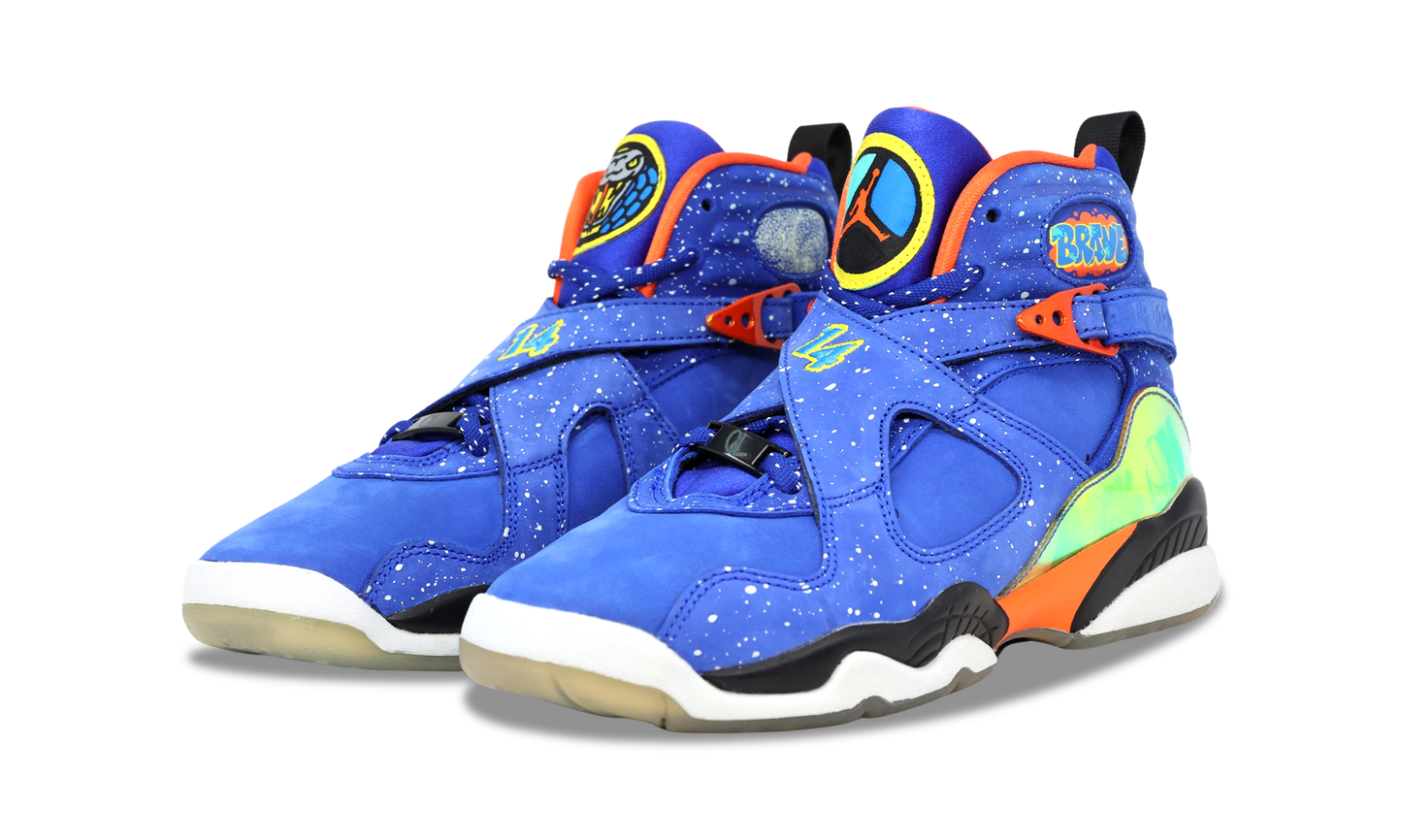 Nike Jordan 8 Retro DB Doernbecher 2014 GS (729894-480) Grade School Size 4Y-6Y