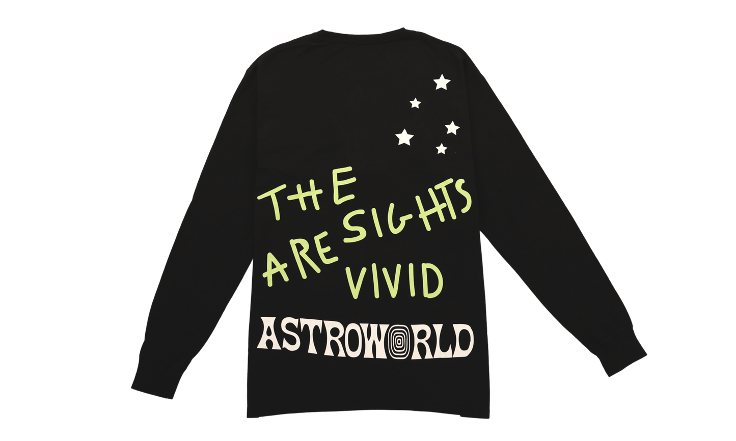 Travis Scott Astroworld Enjoy The Ride Long Sleeve (83665-105) Men's Size S-2XL