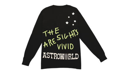 Travis Scott Astroworld Enjoy The Ride Long Sleeve (83665-105) Men's Size S-2XL