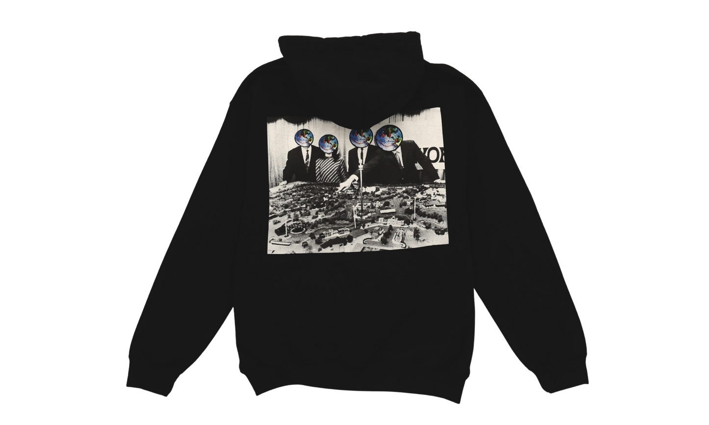 Travis Scott Astroworld Staff Hoodie Black 2018 (83665-117) Men's Size S-M