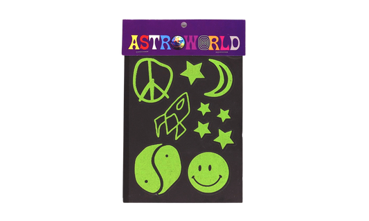 Travis Scott Astroworld Stargazing Sticker Pack Multi (83665-1180) One Size