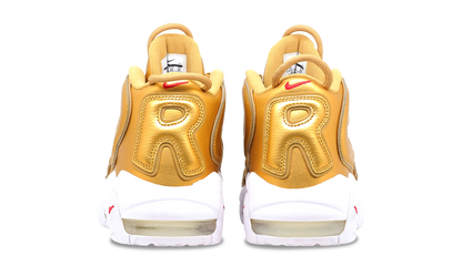 Nike Air More Uptempo x Supreme Metallic Gold 2017 (902290-700) Men's Size 8-11