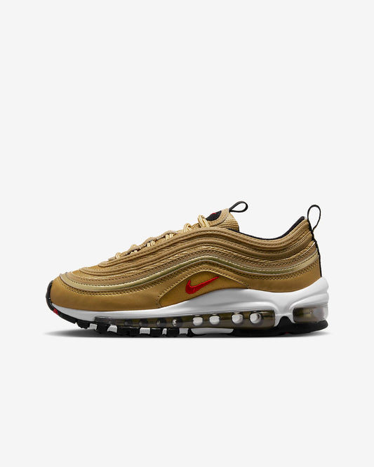 Nike Air Max 97 OG QS Metallic Gold 2017 GS (918890-700) Youth Size 3Y-5Y