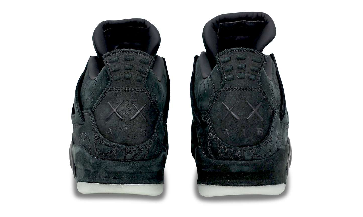 Nike Air Jordan 4 Retro x KAWS Black 2017 (930155-001) Men's Size 9-11