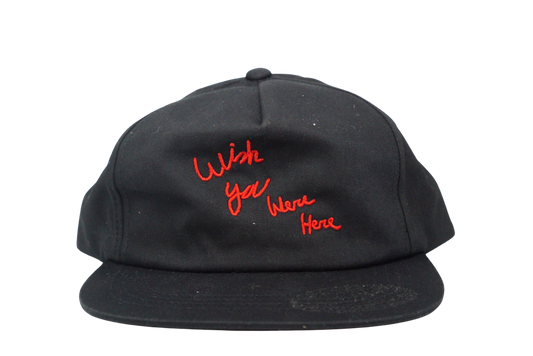 Travis Scott Wish You Were Here Snapback Hat Black (93665-0038) One Size