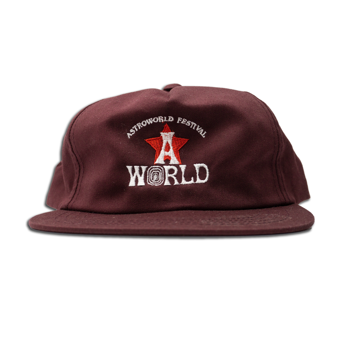 Travis Scott Astroworld Festival Hat II Burgandy