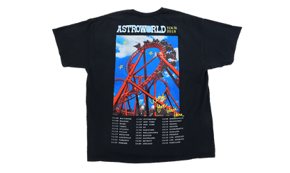 Travis Scott Astroworld Roller Coaster Tee Black (93665-231) Men's Size S-2XL