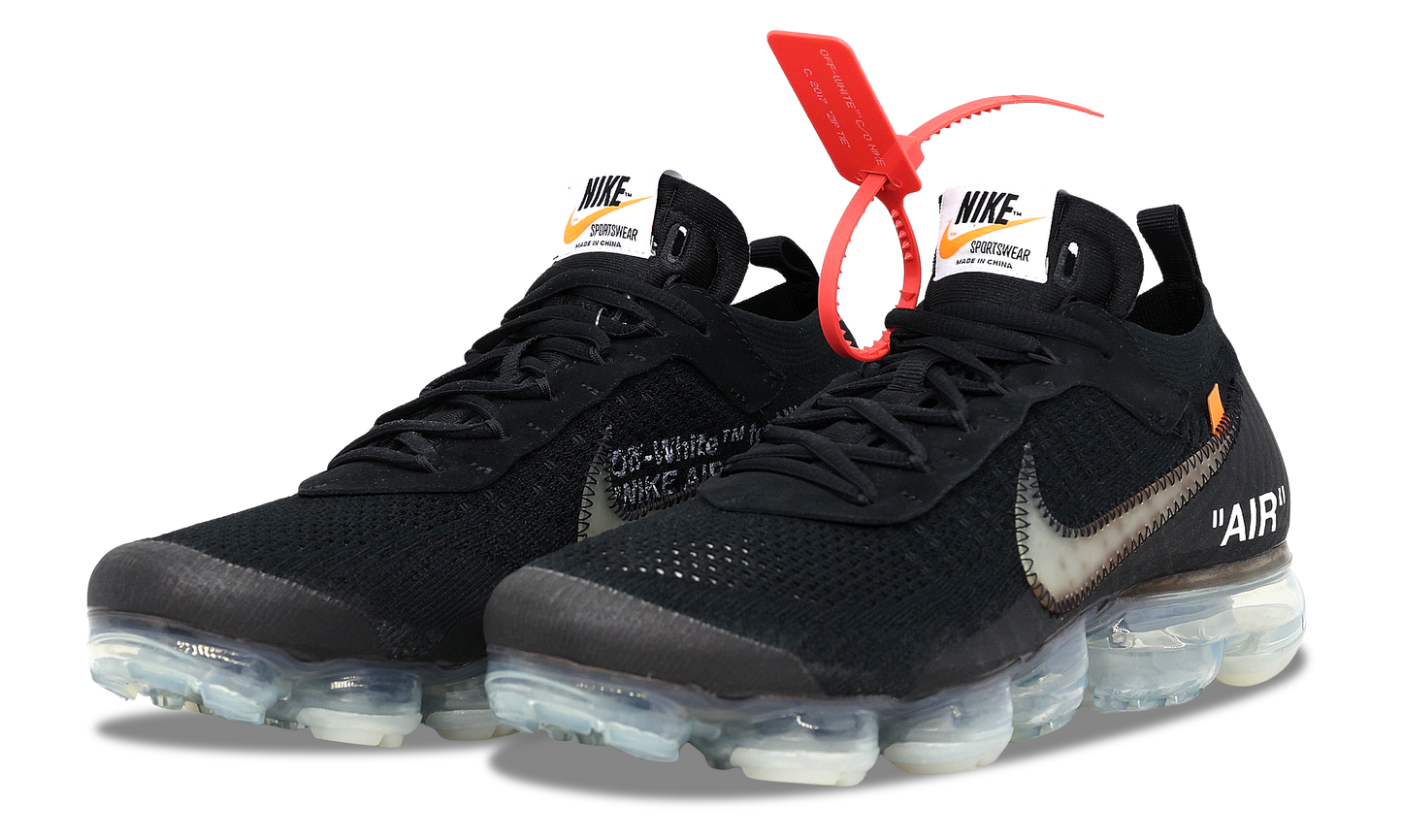 Nike Air VaporMax x OFF-WHITE Part 2 Black (AA3831-002) Men's Size 5-12