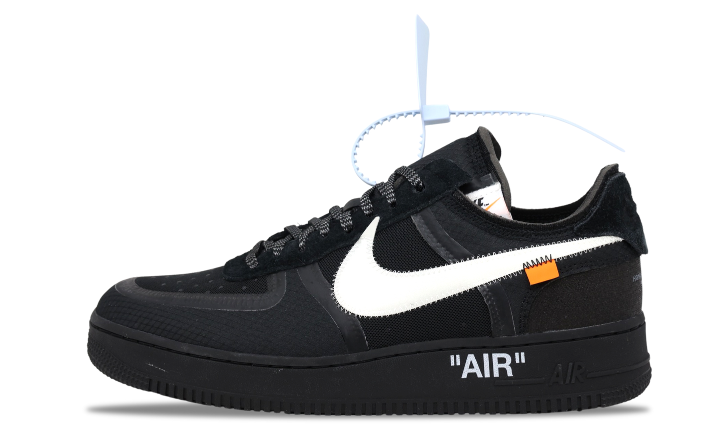 Nike Air Force 1 Low x OFF-WHITE Black 2018 (AO4606-001) Men's Size 6-11