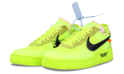 Nike Air Force 1 Low x OFF-WHITE Volt 2018 (AO4606-700) Men's Size 4-11