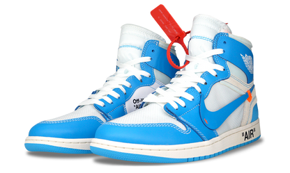 Nike Jordan 1 Retro High OG x OFF-WHITE UNC (AQ0818-148) Men's Size 10-12