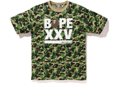 Bape ABC Bape XXV Logo Tee Green