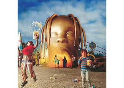 Travis Scott Astroworld Vinyl 12" - Clean Version (CJ-AW-VINYL-12) One Size