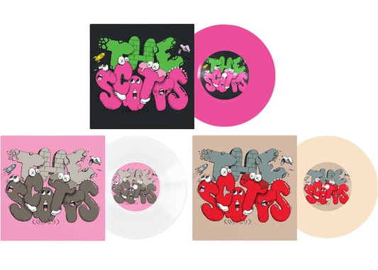 Travis Scott x KAWS The Scotts Vinyl 7" Beige/Pink/White One Size