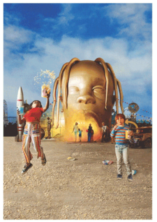 Travis Scott Lenticular