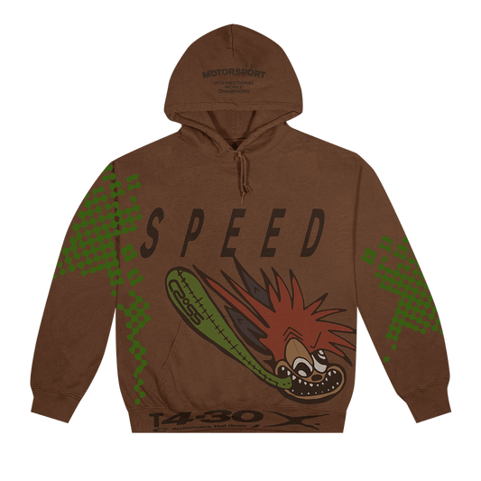 Cactus Jack by Travis Scott Speed Hoodie 'Brown'