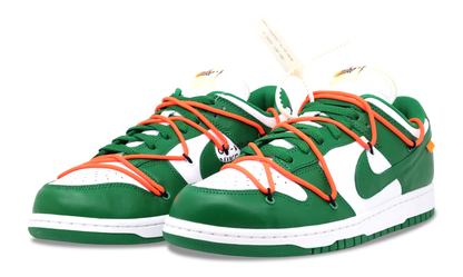 Nike Dunk Low x OFF-WHITE Pine Green 2019 (CT0856-100) Men's Size 6-11