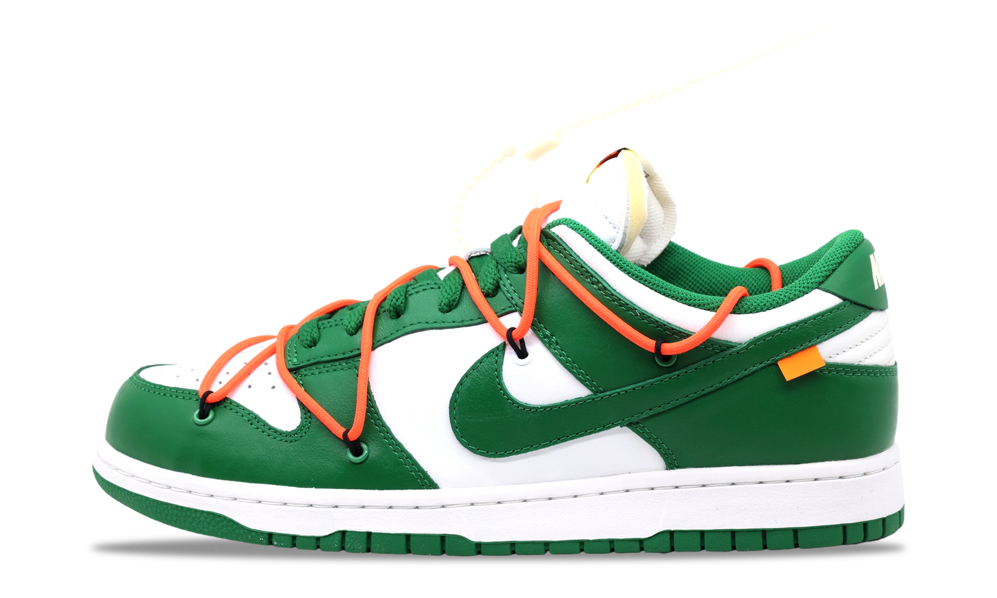 Nike Dunk Low x OFF-WHITE Pine Green 2019 (CT0856-100) Men's Size 6-11