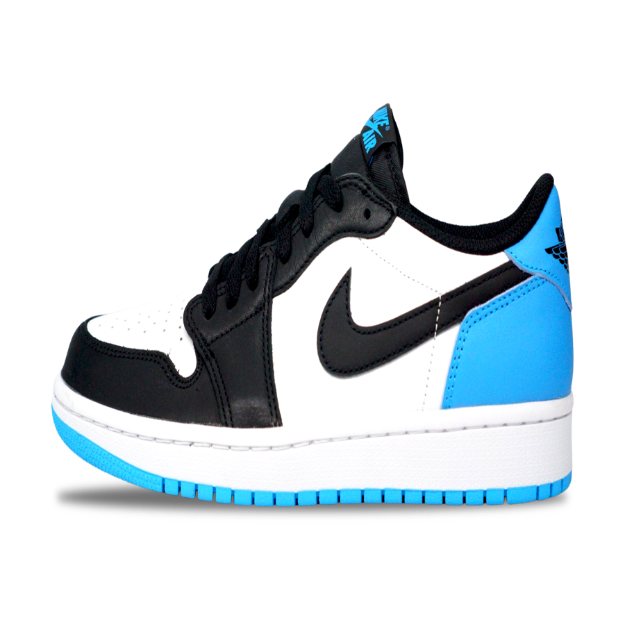 Nike Jordan 1 Low Black Dark Powder Blue (CZ0775-104) Women Size 5-12