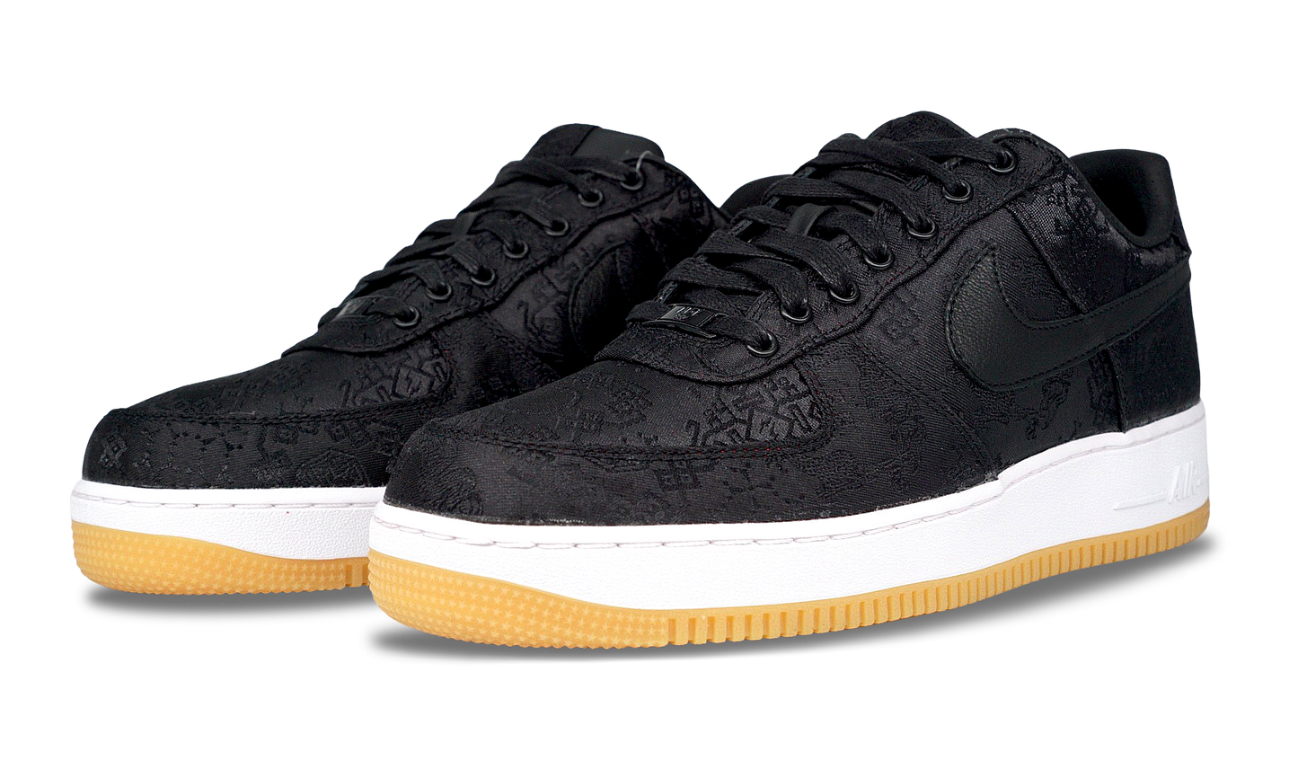 Nike Air Force 1 Low x Fragment x CLOT Black Silk (CZ3986-001) Men's Size 6-11