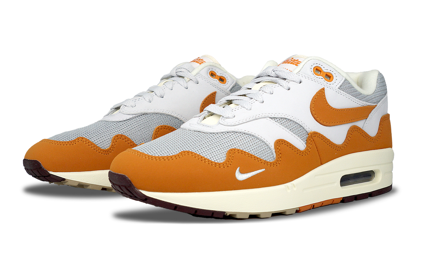 Nike Air Max 1 x Patta Monarch with Bracelet 2021 (DH1348-001) Men Size 4-10