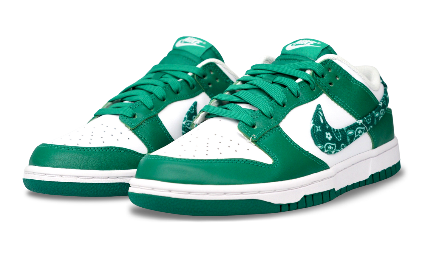 Nike Dunk Low Essential Paisley Pack Green (W) (DH4401-102) Women's Size 5-9