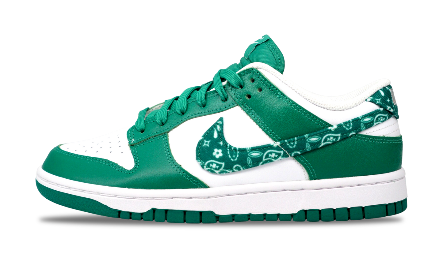 Nike Dunk Low Essential Paisley Pack Green (W) (DH4401-102) Women's Size 5-9