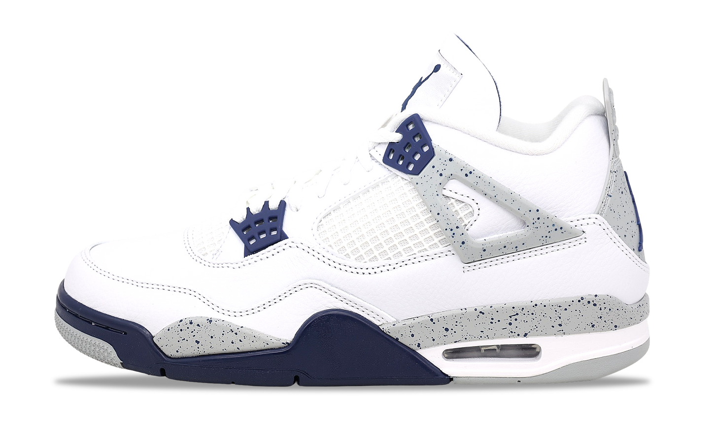 Nike Jordan 4 Retro Midnight Navy 2022 (DH6927-140/408452-140) Size 4Y-12