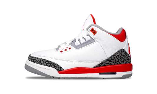 Nike Jordan 3 Retro Fire Red Cement Grey 2022 (DN3707-160/DM0967-160) Size 3Y-12