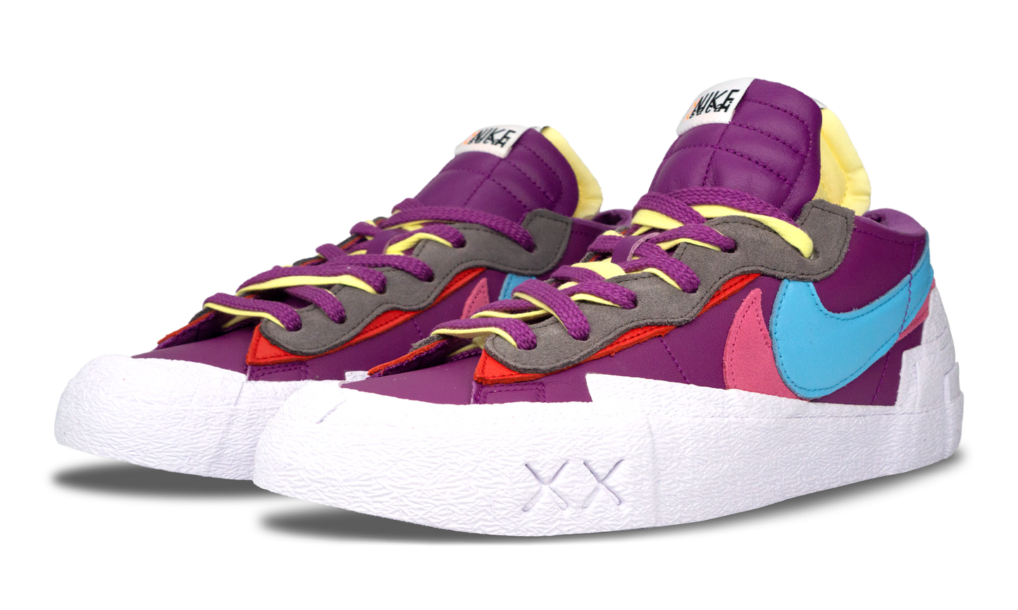 Nike Blazer Low x KAWS x Sacai Purple Dusk (DM7901-500) Size 3.5-12