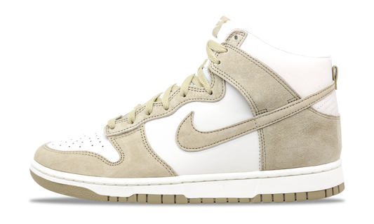 Nike Dunk High Tan Suede White