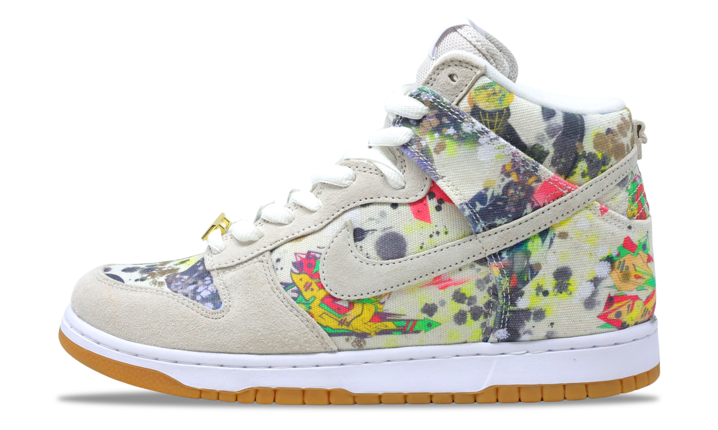 Nike Dunk High SB x Supreme Rammellzee 2023 (FD8779-100) Size 6-12