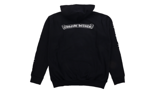 Chrome Hearts Script Logo Hoodie Black