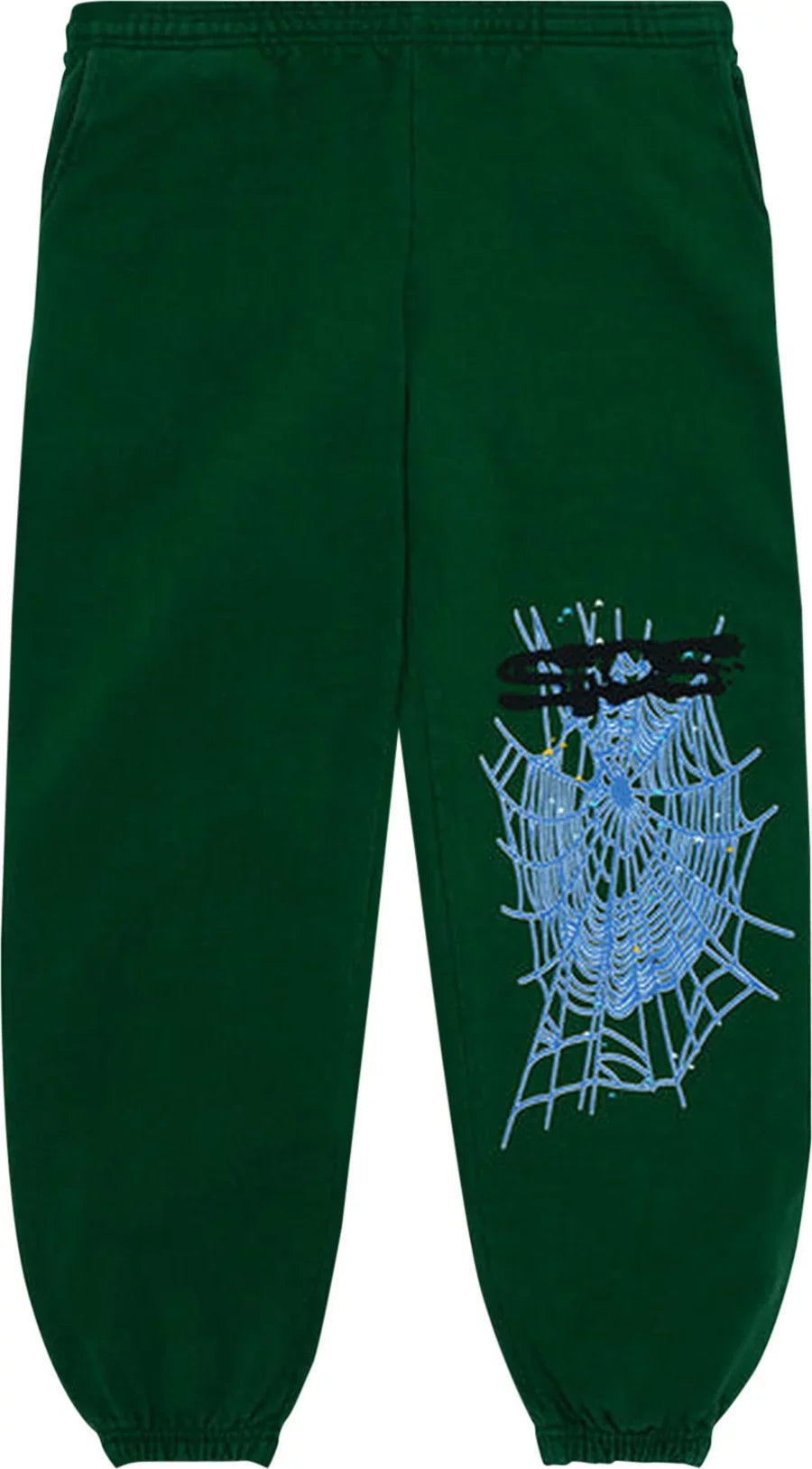 Sp5der Web Sweatpnats Hunter Green