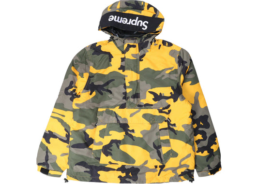 Supreme Hooded Logo Half Zip Pullover