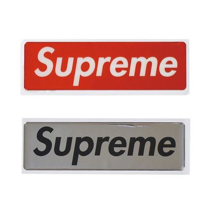 Supreme Plastic Box Logo Sticker