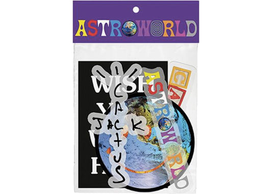 Travis Scott Astroworld A-z Stickers