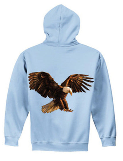 TRAVIS SCOTT Eagle "Birds in The Trap Sing McKnight" Hoodie Blue