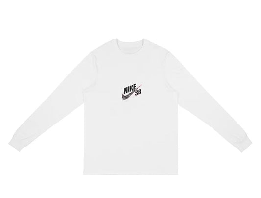 nike Cactus Jack X Nike Sb Ls T-Shirt White