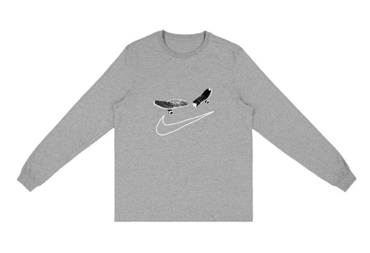 nike Cactus Jack X Nike Sb Smile Ls T-Shirt Ii Grey