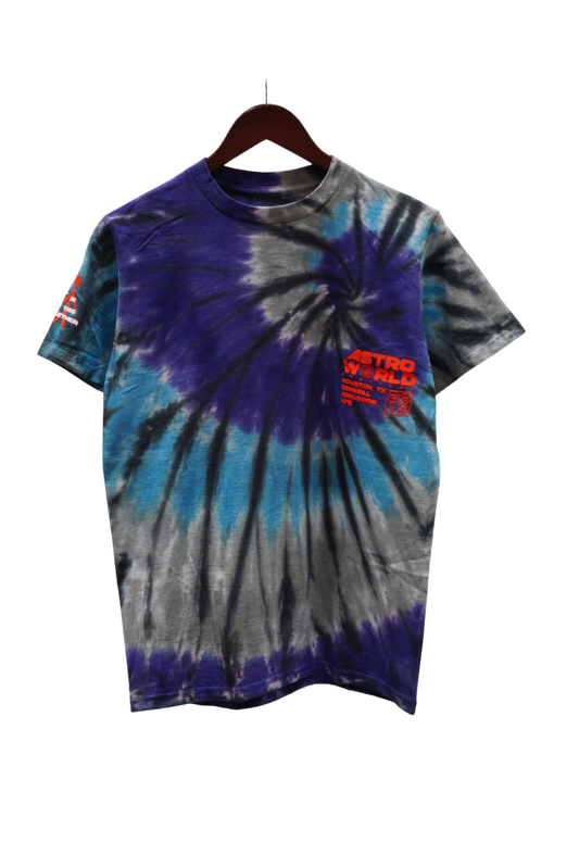 Travis Scott Official Souvenir Tee Purple Tie-Dye