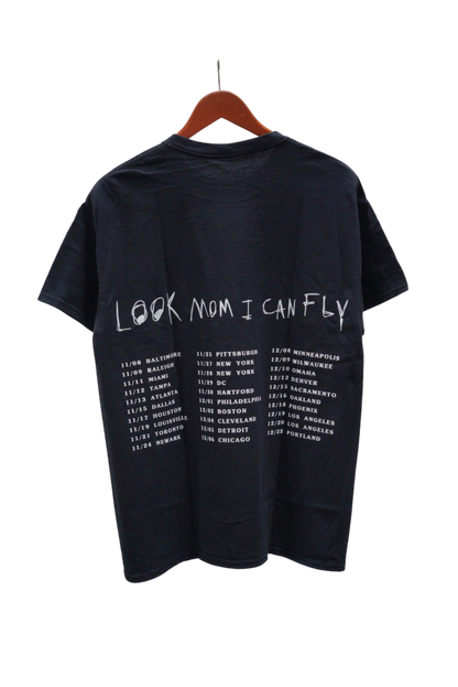 Travis Scott Look Mom I Can Fly Tour Tee Black (93665-232) Men's Size S-2XL